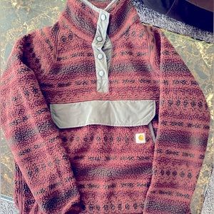 Womens HeavyDuty Aztec Carhartt Fleece